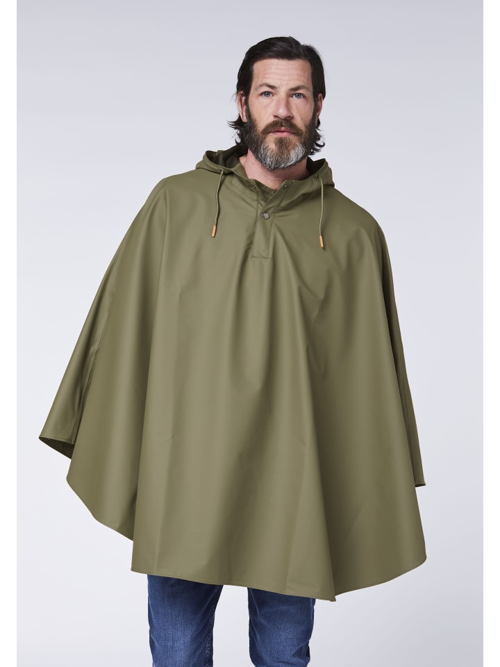 Gardena Regen-Cape in Grün günstig kaufen