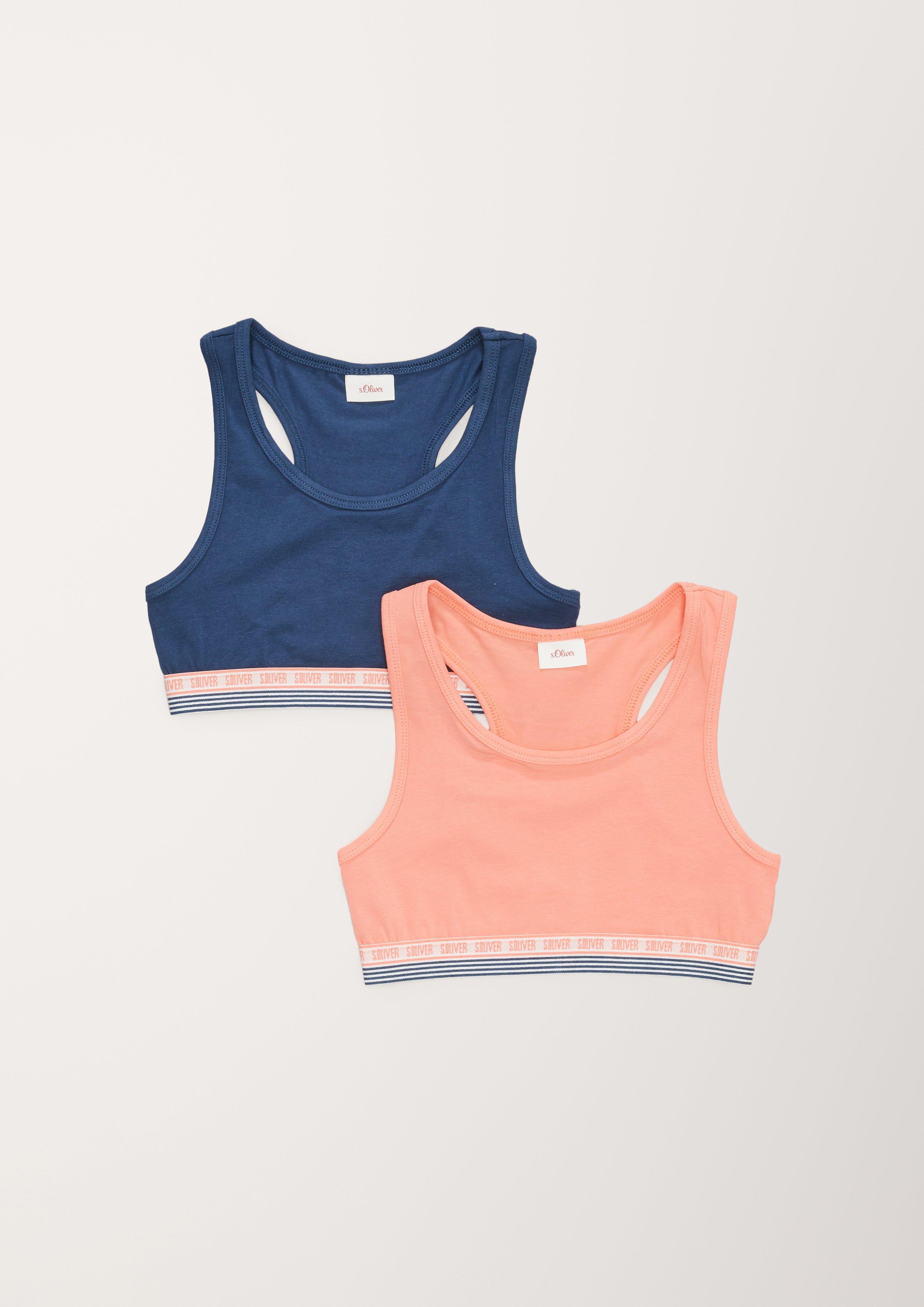 Doppelpack Bustier-Tops  6005933-3255