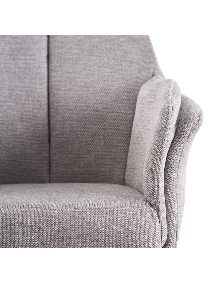 B&D Home Drehstuhl DAISY in Grau - (B)62 x (H)86 x (T)63 cm günstig kaufen onesize