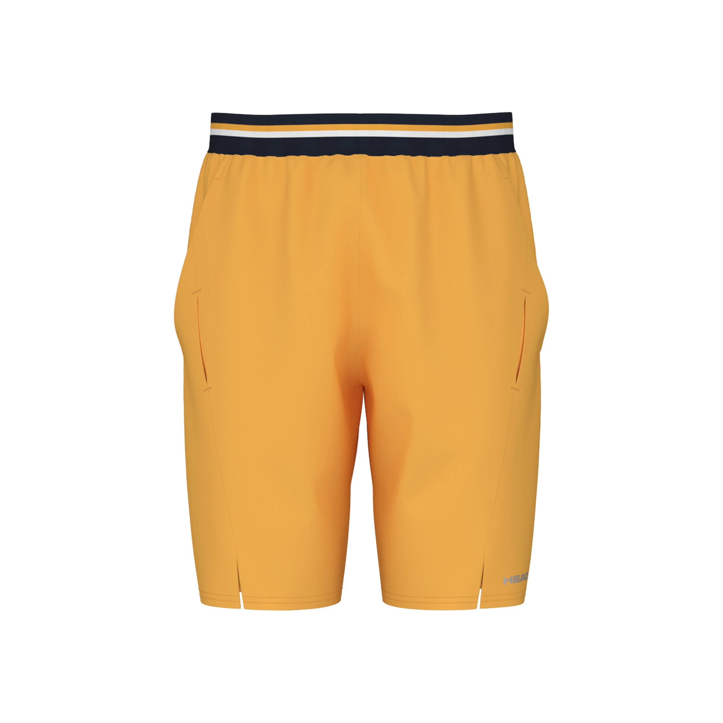 Performance Shorts Herren - Goldgelb, Dunkelblau