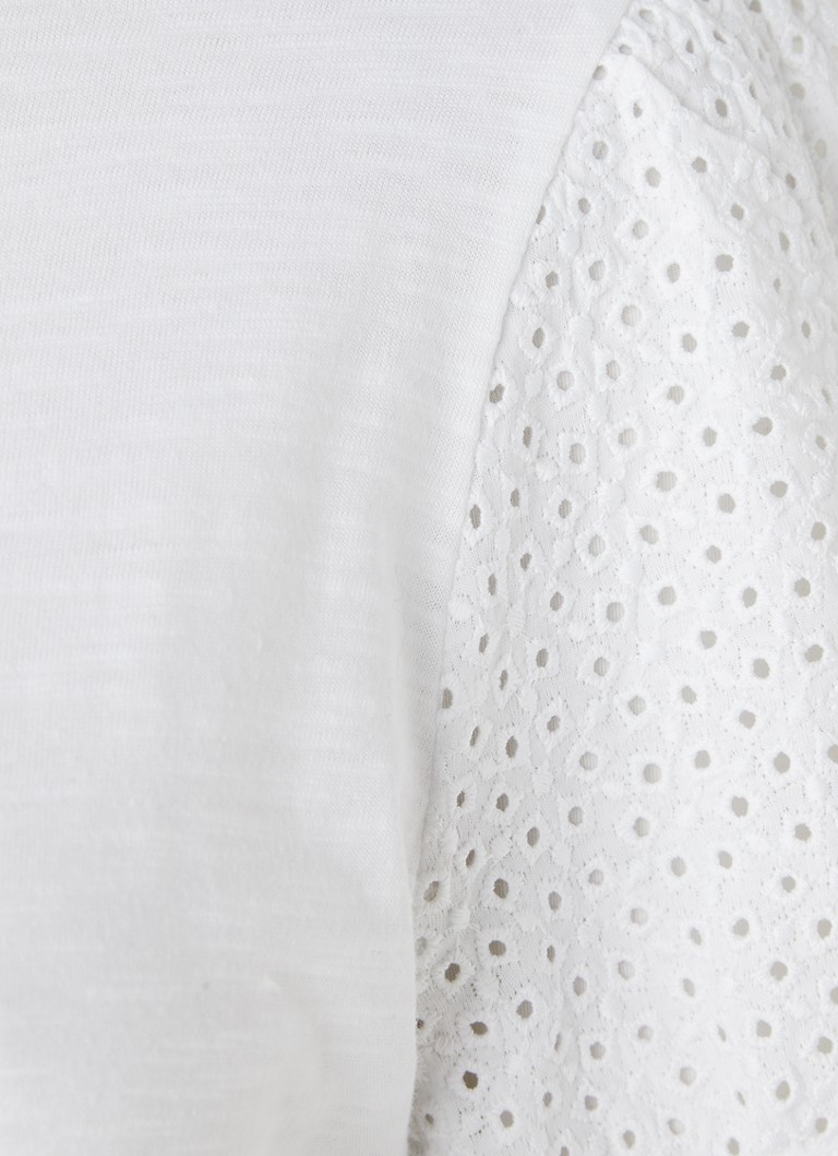 Whistles T-shirt with embroidery