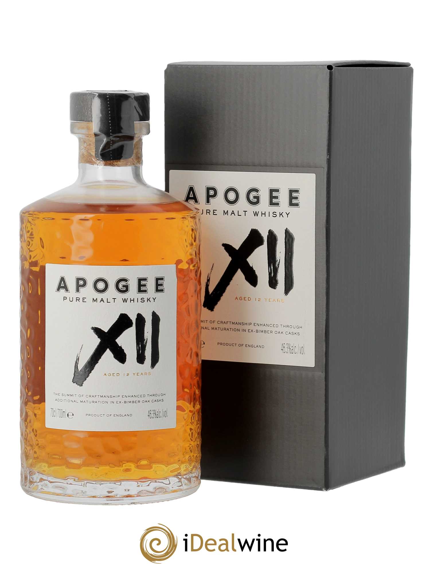 Whisky Bimber 12 ans Apogée Pure Malt Whisky (70cl)  - Lot de 1 Bouteille