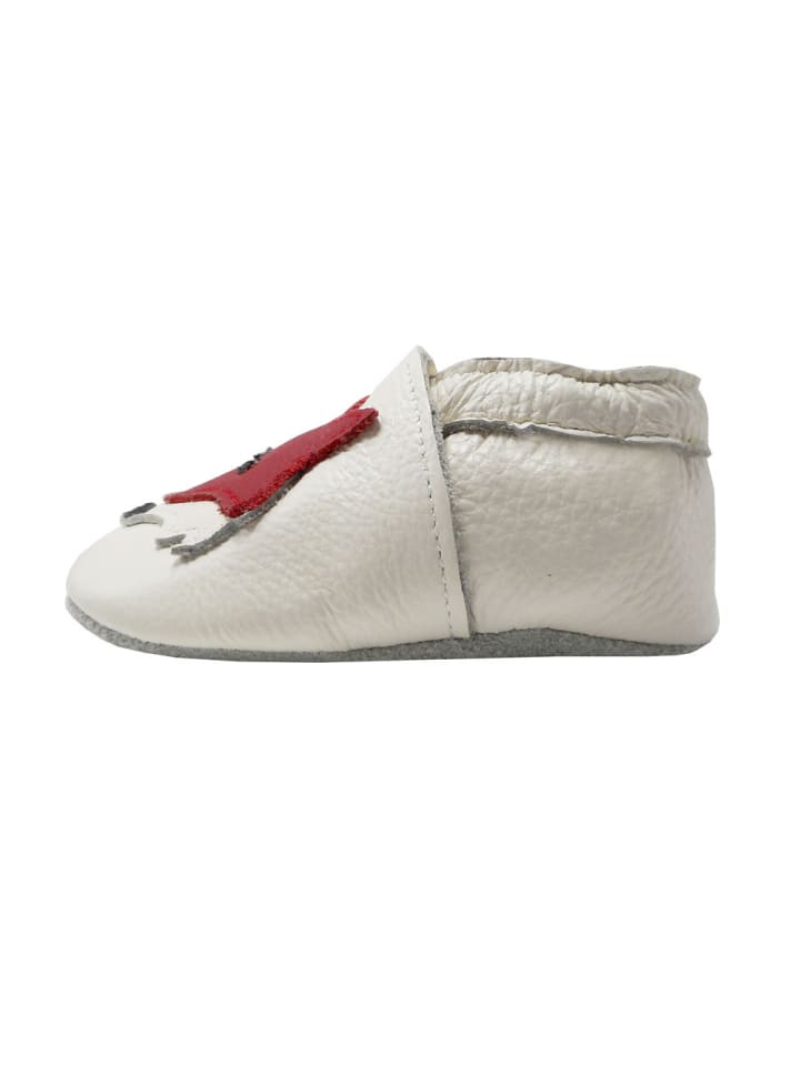 Yalion Leder-Krabbelschuhe 