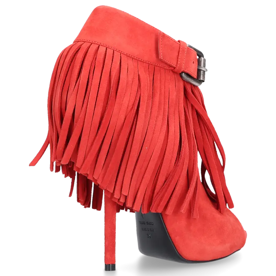 Giuseppe Zanotti - High Heels Stiefeletten - rot
