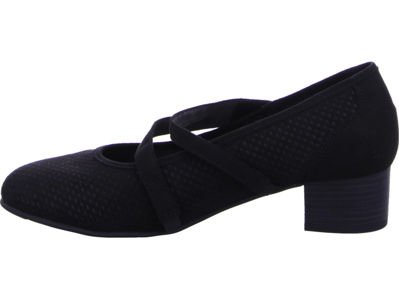 JANA Modische Pumps schwarz