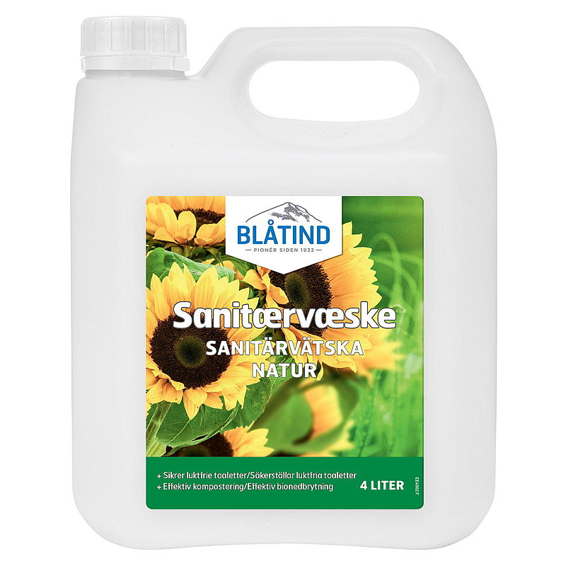 Blåtind Sanitærvæske 4 l Natur, Blåtind