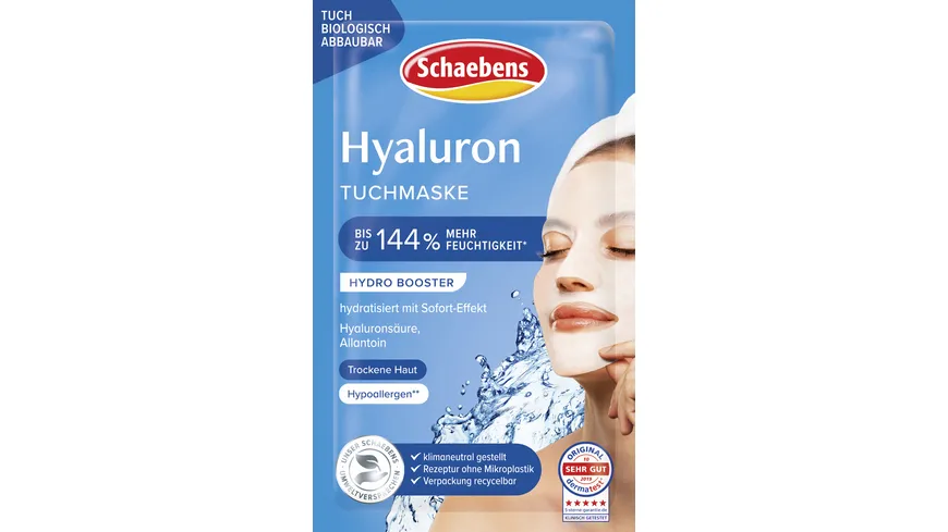 Schaebens Hyaluron Tuchmaske