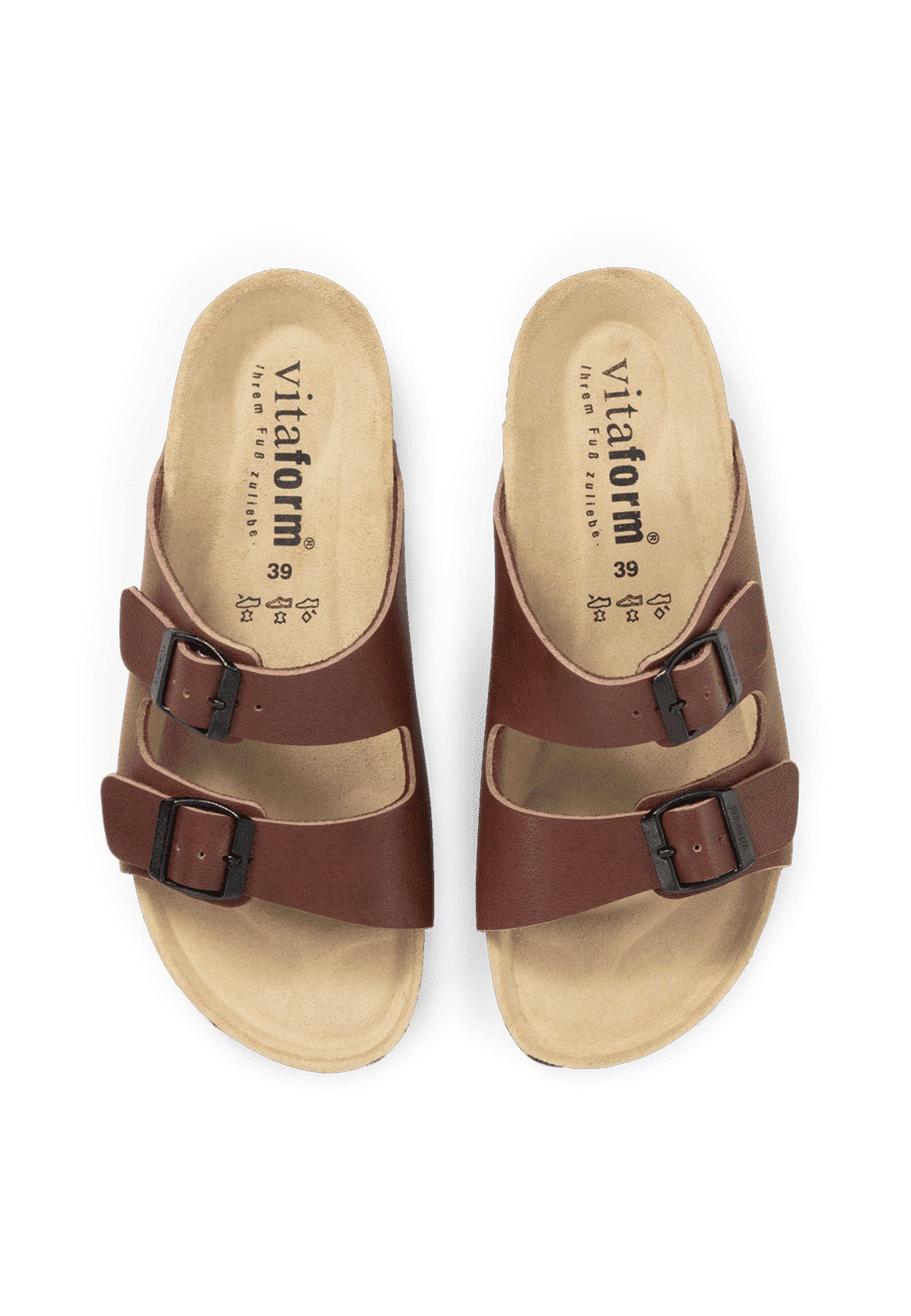 vitaform Unisexschuhe Pantolette Nappaleder Pantolette
