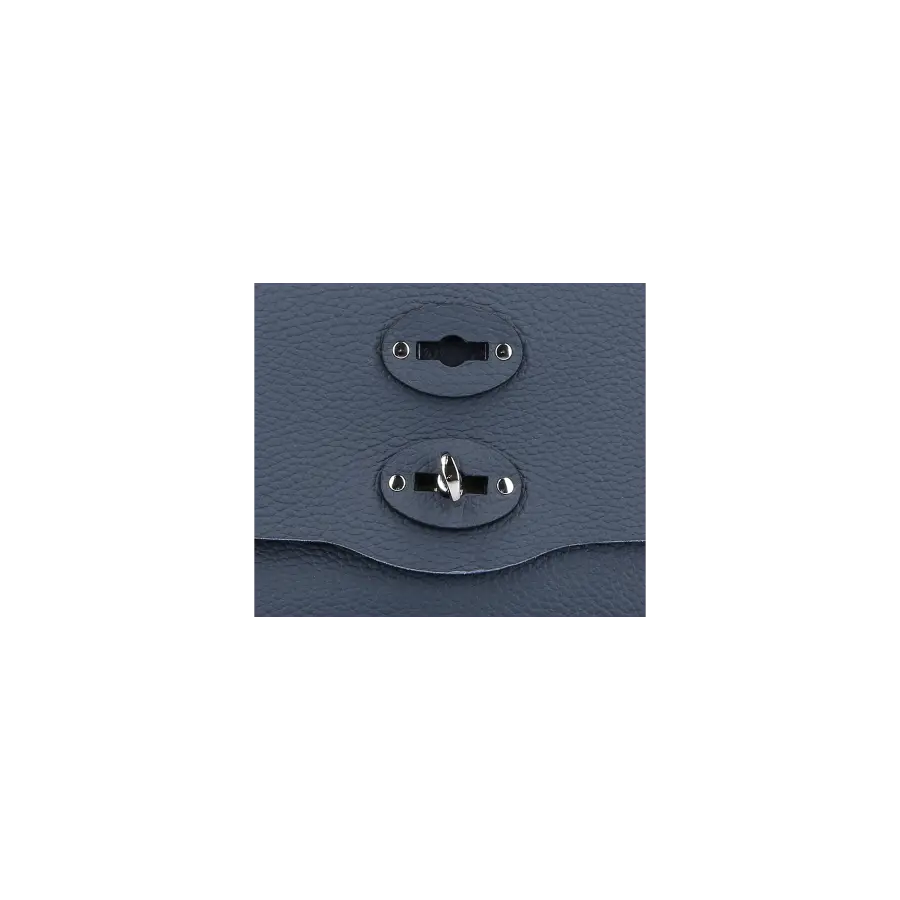 Zanellato - Handtasche POSTINA PURA LUXETHIC Kalbsleder - blau
