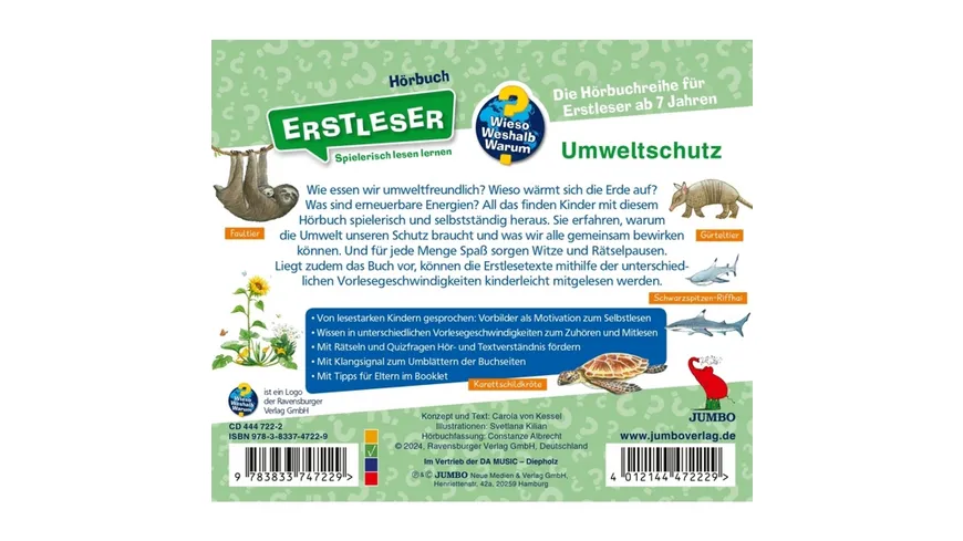 Wieso? Weshalb? Warum? Erstleser: Umweltschutz (Fo