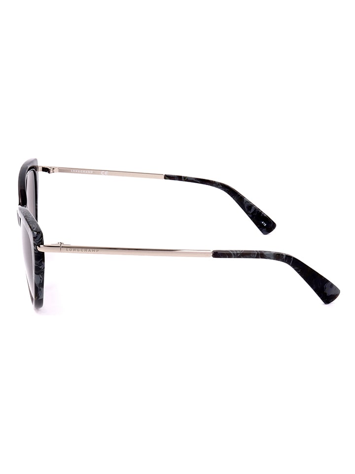 Longchamp Damen-Sonnenbrille in Grau-Silber/ Braun günstig kaufen 56