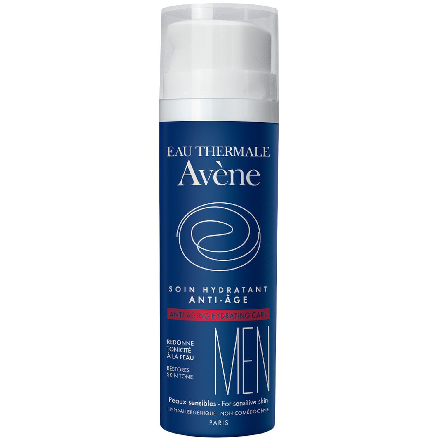 Eau Thermale Avène Men Soin Hydratant Anti-Âge 50 ml