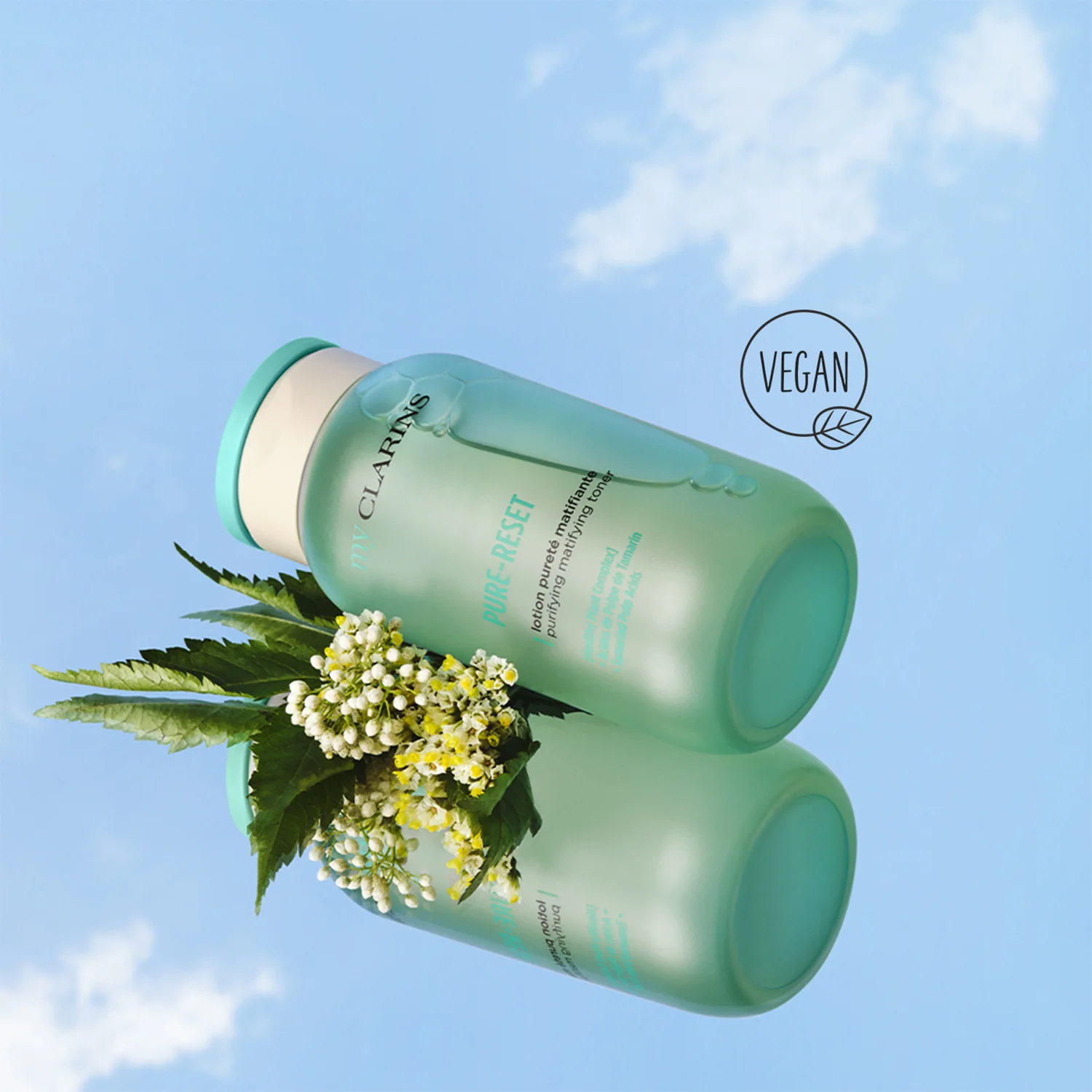 MY CLARINS PURE-RESET Matifiant Pureté losjons - sejas fluīds pret plankumiem