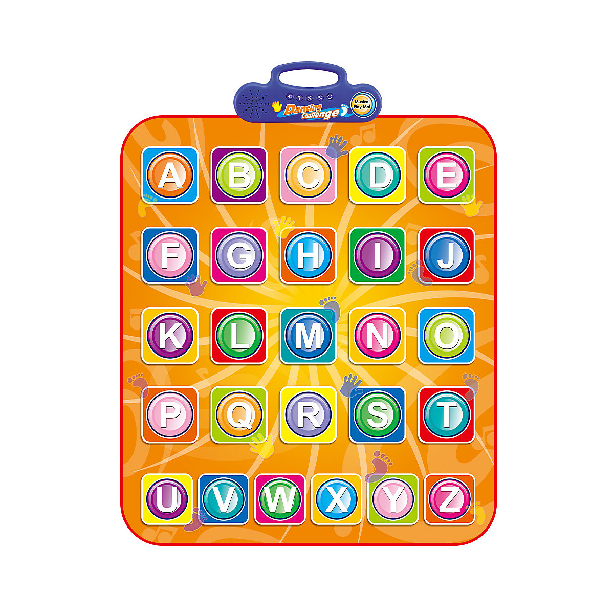 Tanzmatte Musikmatte Buchstaben Lernen Tanzmatten für Kinder