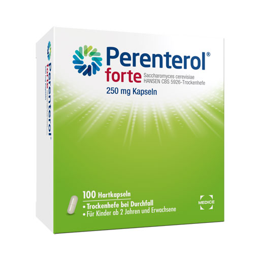 PERENTEROL forte 250 mg Kapseln  100 St  Hartkapseln