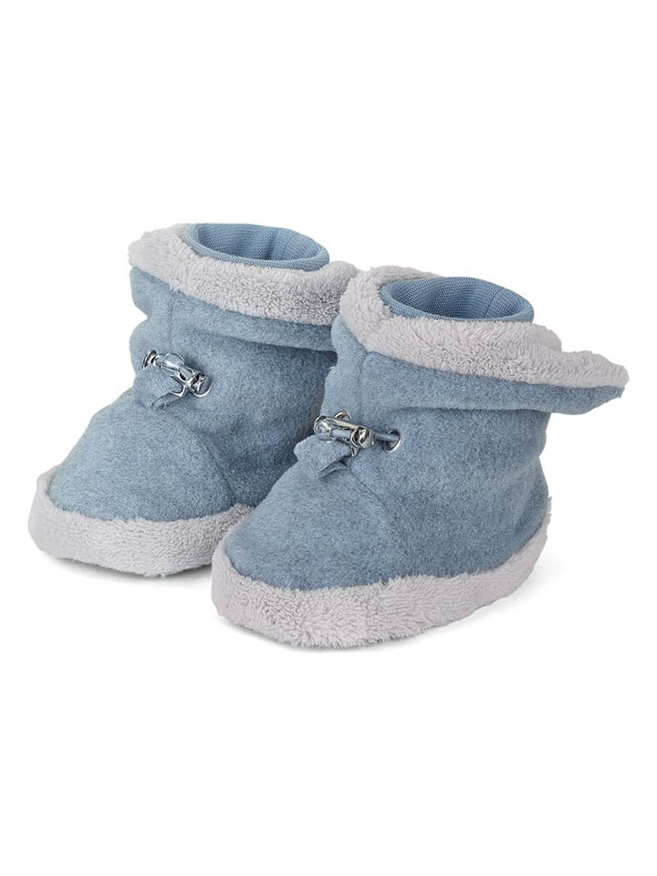 Sterntaler® Hauschuhe in Hellblau/ Weiß günstig kaufen