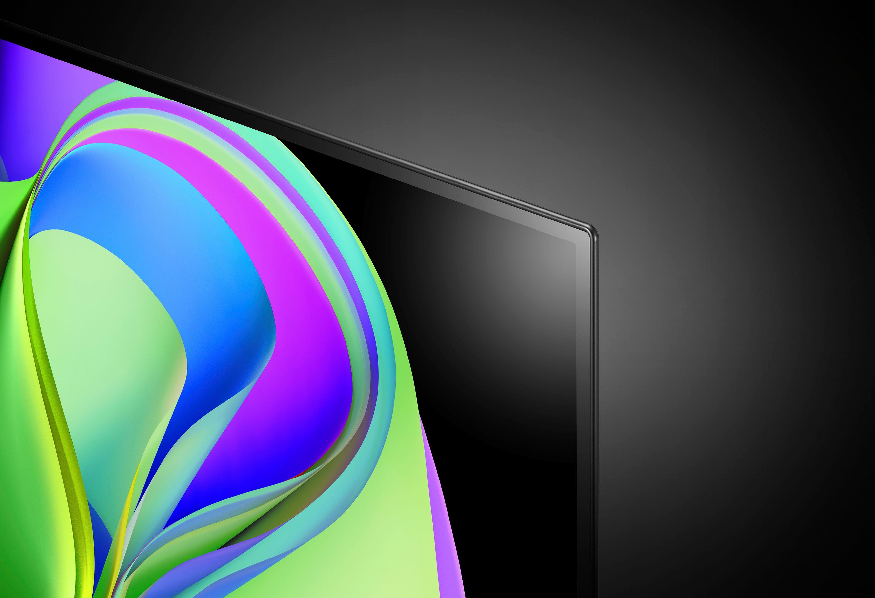 LG OLED83C37LA OLED-Fernseher (210 cm/83 Zoll, 4K Ultra HD, Smart-TV, OLED evo, bis zu 120 Hz, α9 Gen6 4K AI-Prozessor, Twin Triple Tuner)