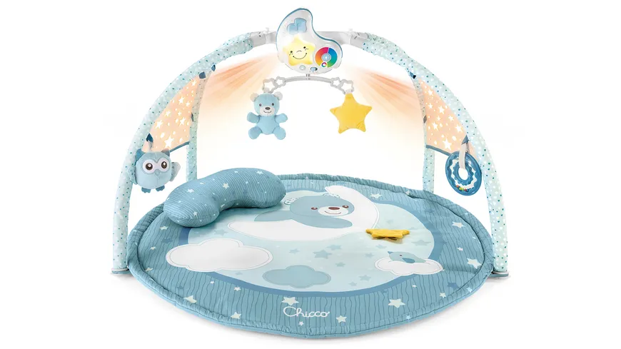 Chicco - 3 in 1 Baby Spieldecke blau
