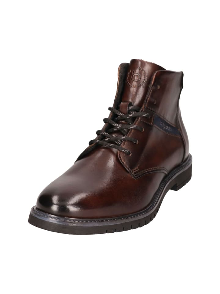 Bugatti Schnürstiefel in braun günstig kaufen 42