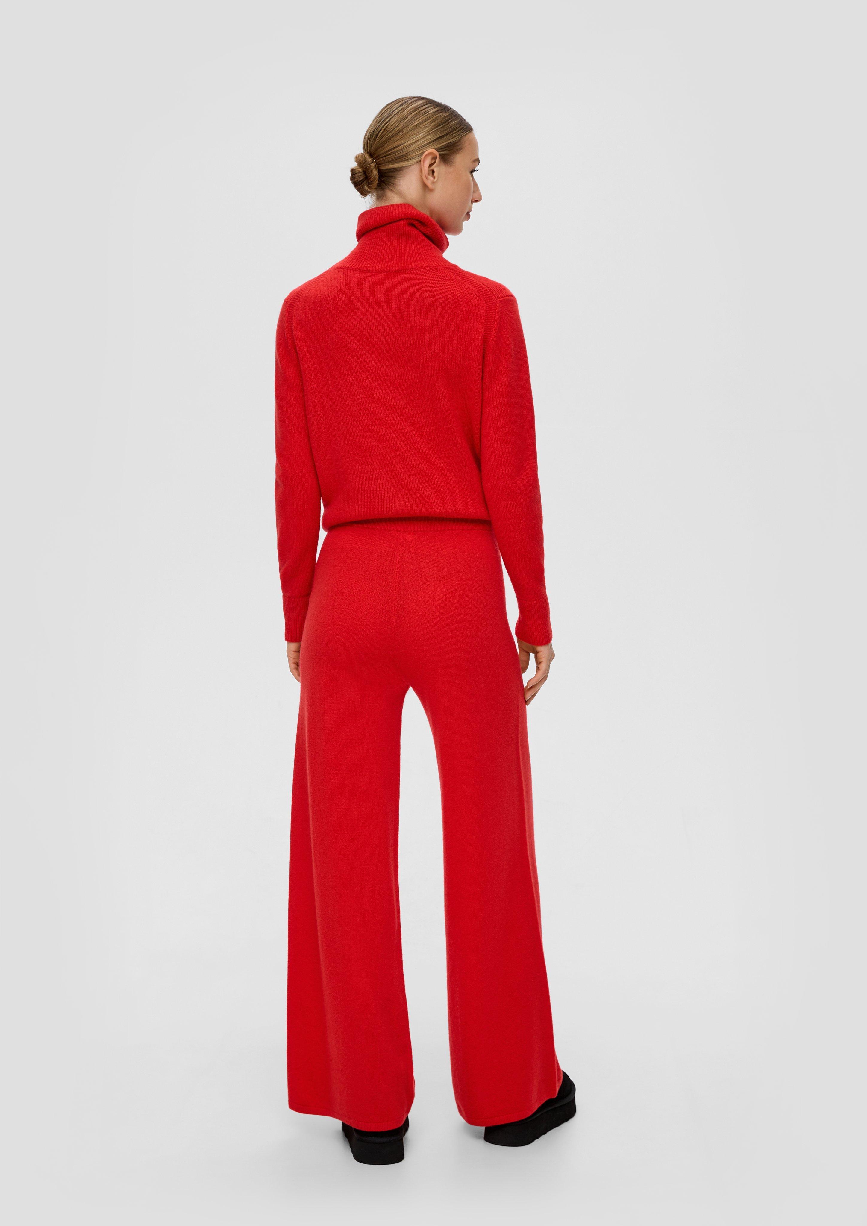 Wide Leg-Hose aus Merino-Kaschmir-Mix  2138045-3074
