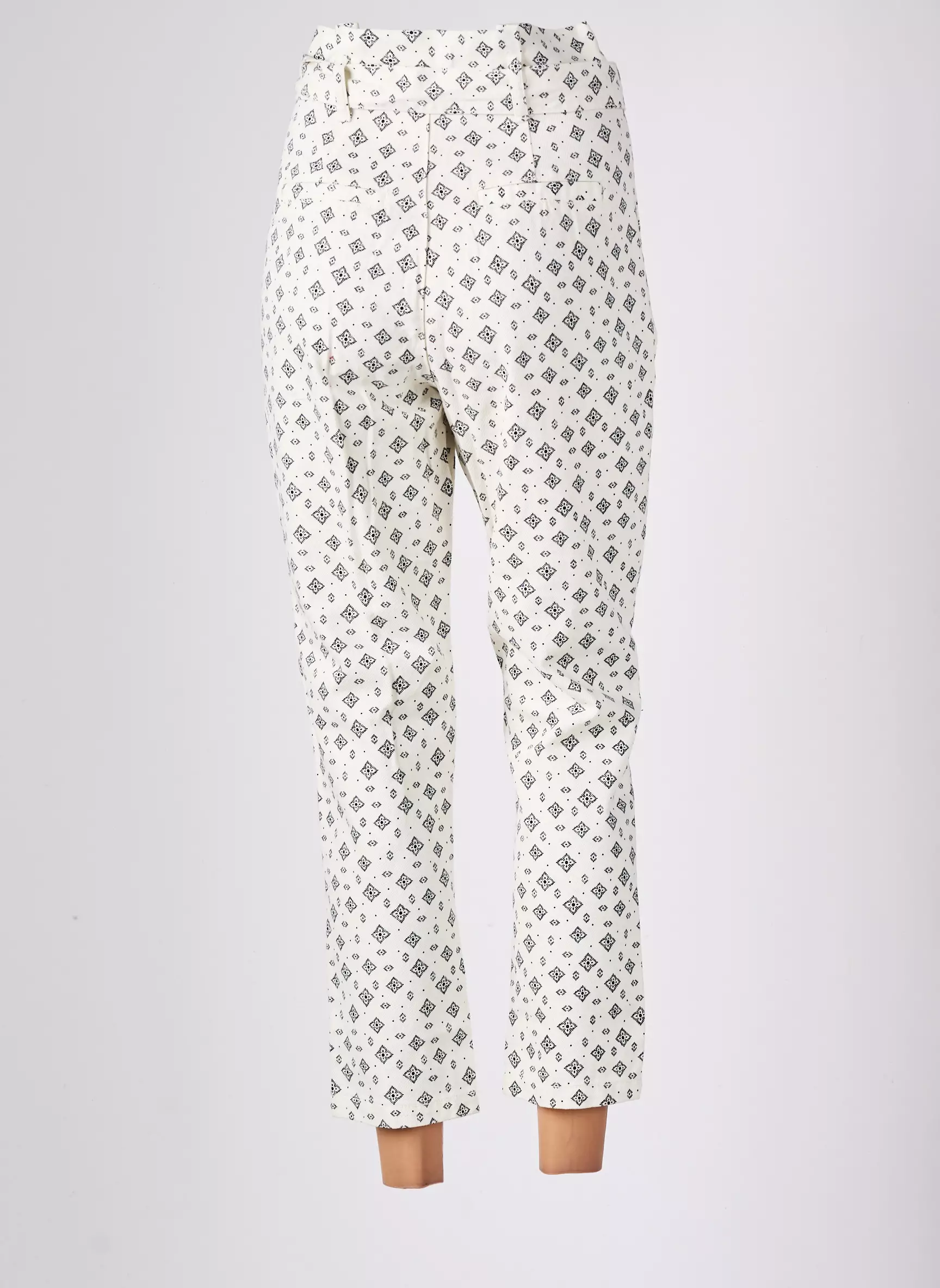 Cache Cache Pantalon7 8 Femme couleur beige