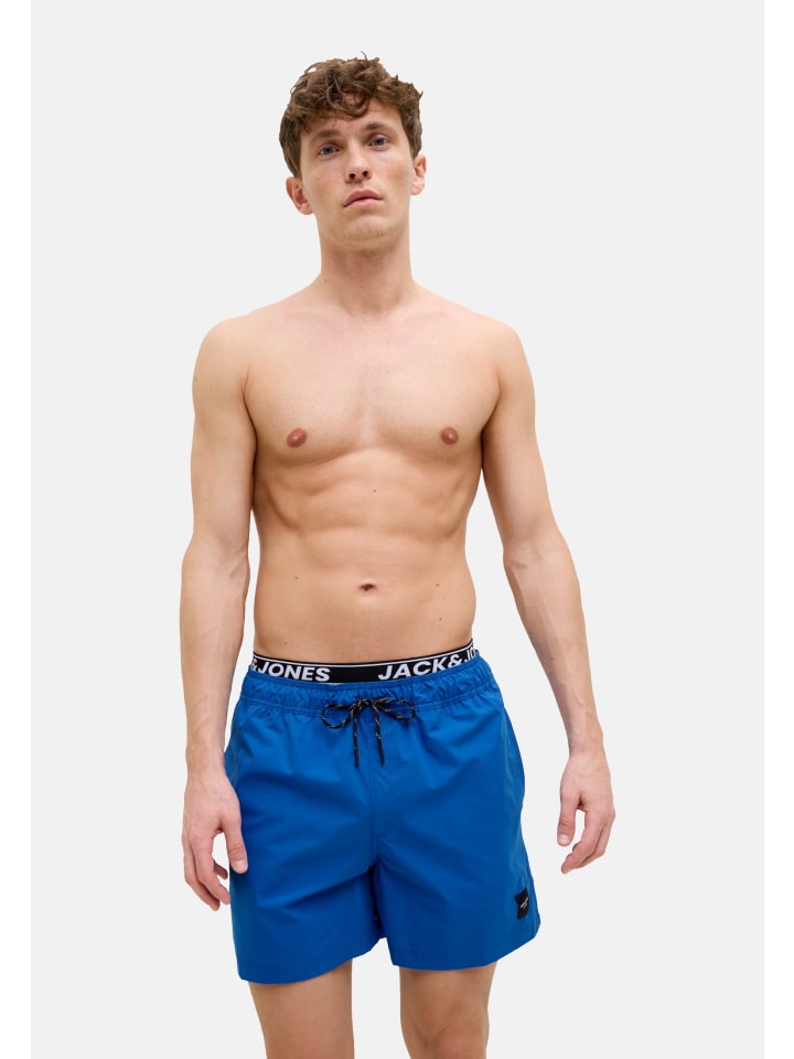 Jack & Jones Bade-Shorts 'Maui' in blau günstig kaufen