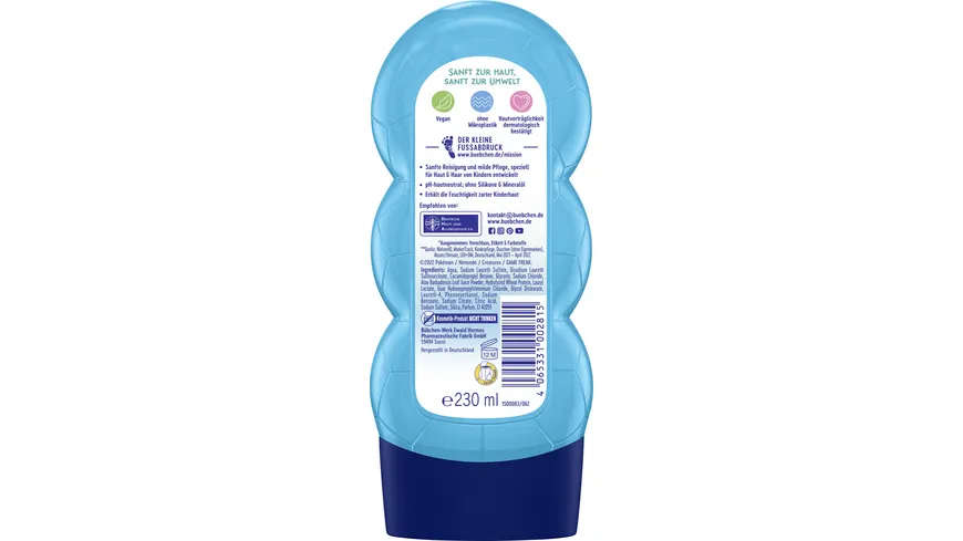 Bübchen Shampoo & Duschgel 2 in 1 Schiggy 230 ml