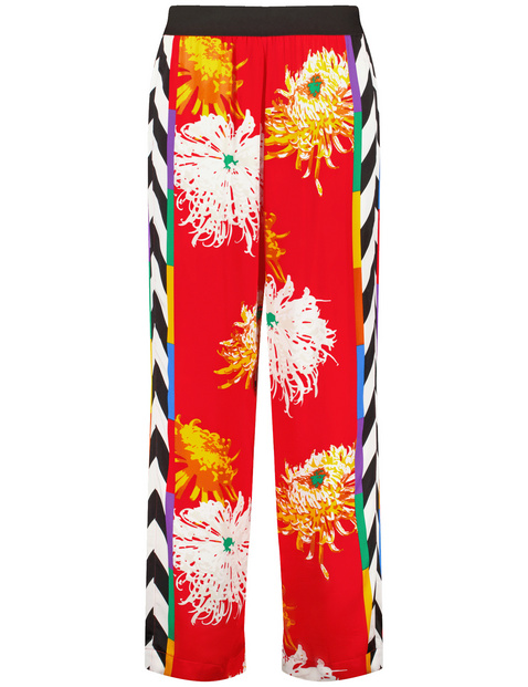 Palazzohose mit Muster-Mix Carlotta
