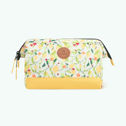 Yellow Rue du Panier toiletry bag