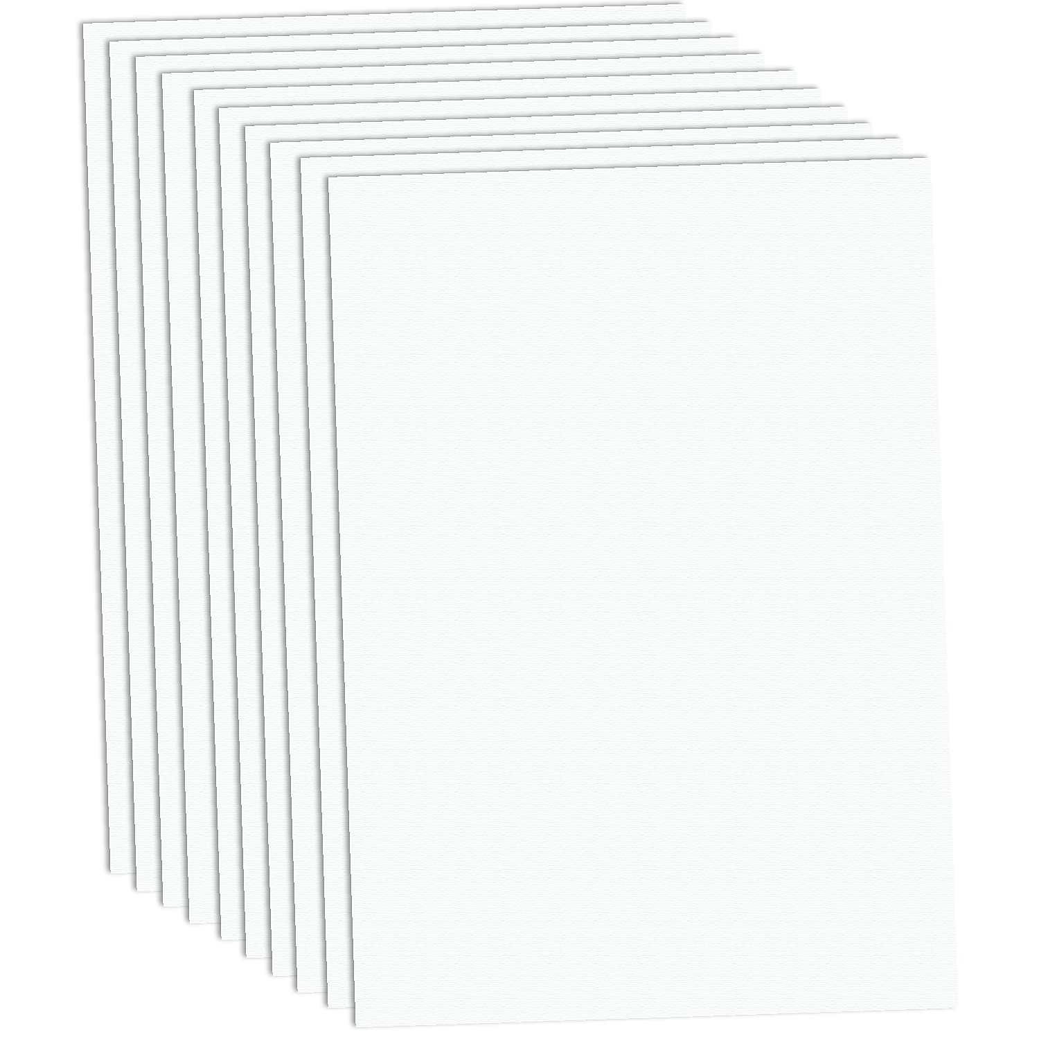 Fotokarton, weiß, 50 x 70 cm, 10 Blatt