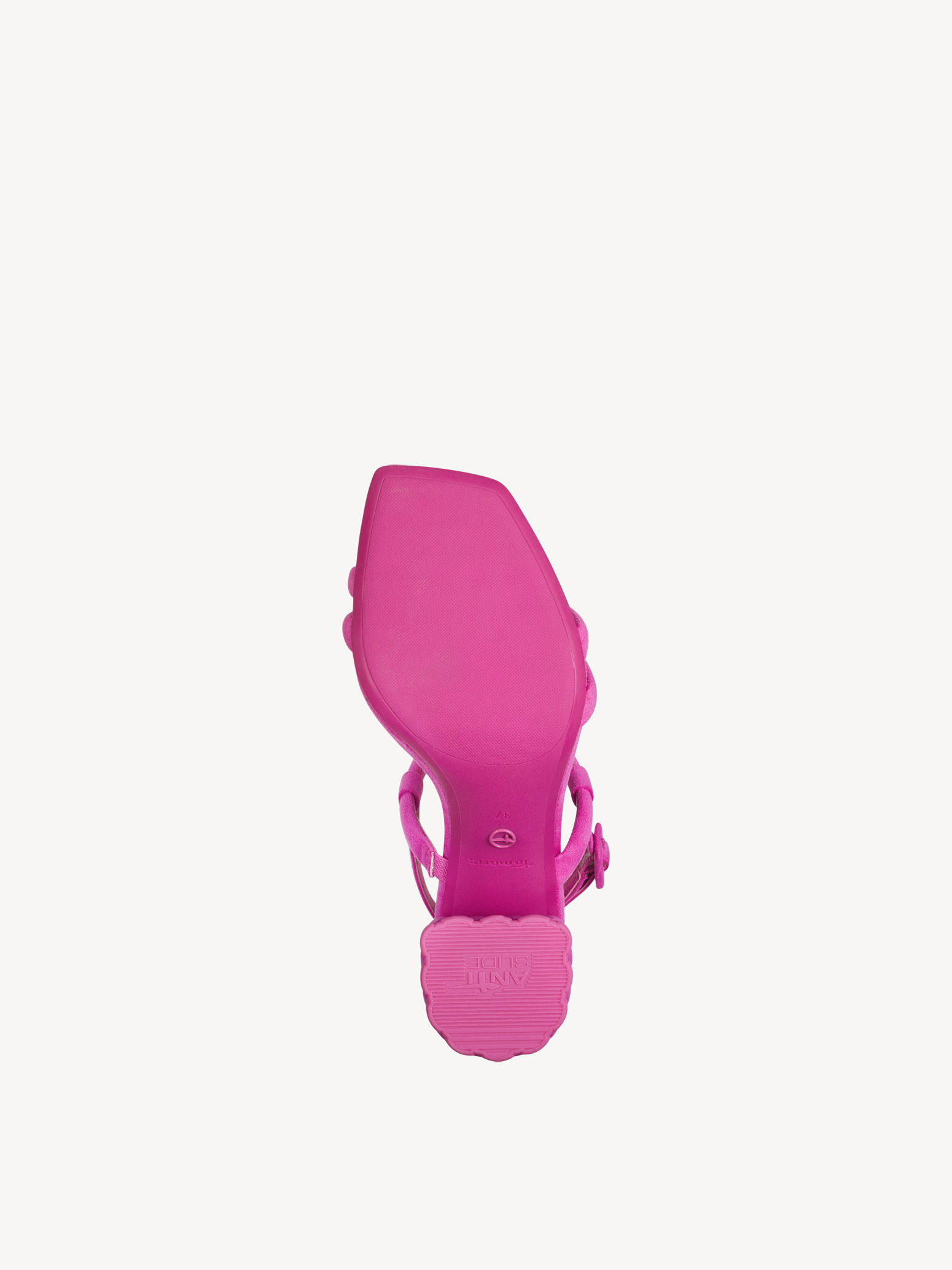 Sandale à talon - rose fuchsia