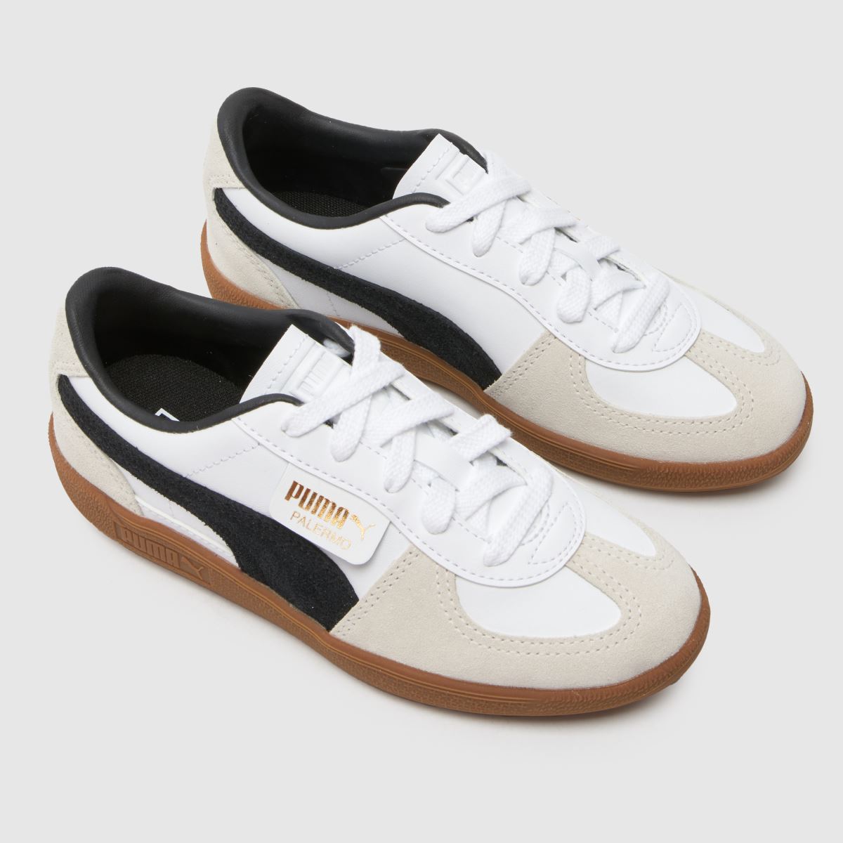 PUMA fehér multifunkciós Palermo Junior edzőcipők