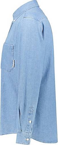 Marc O'Polo Herren Jeanshemd aus Bio-Baumwolle
