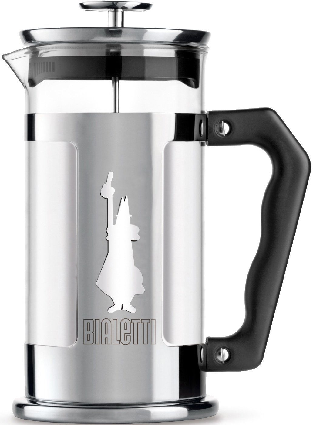 BIALETTI Kaffeebereiter French Press Preziosa, 0,35l Kaffeekanne, 350 ml
