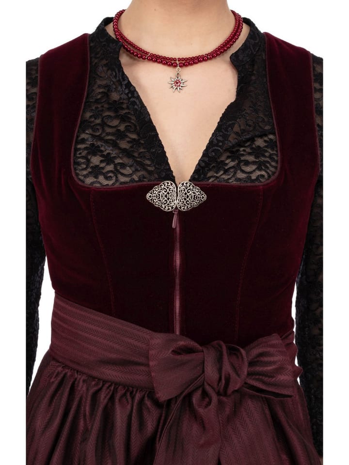MarJo Dirndl SUSI in rotwein günstig kaufen