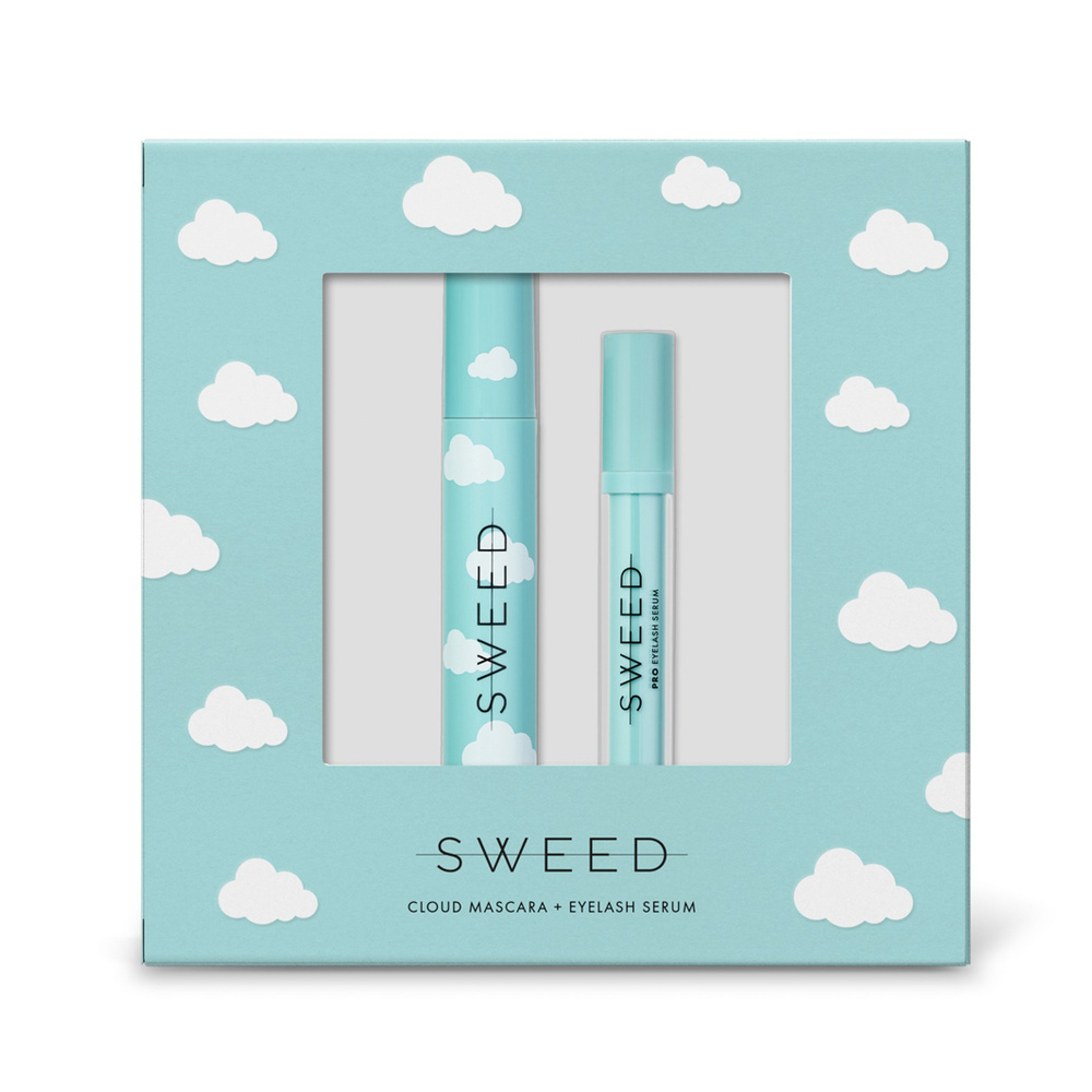 sweed Power Duo Cloud Mascara + Serum Coffret Cadeau Maquillage - Cloud Mascara + Sérum Cils