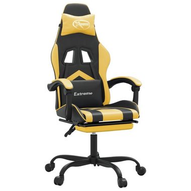 vidaXL Gaming-Stuhl Gaming-Stuhl Blau 57,5 x 59,5 x (121-131) cm Kunstleder