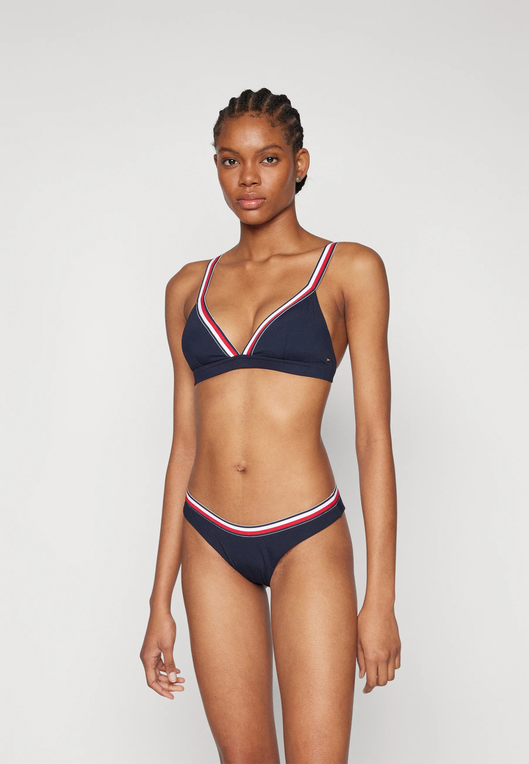 Tommy Hilfiger GLOBAL STRIPE STRIANGLE - Top de bikini