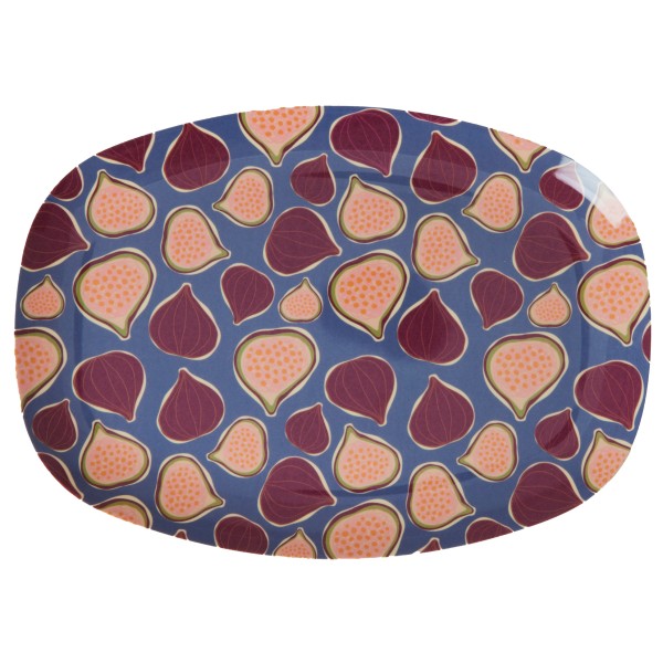 Rice - Melamine Rectangular Plate - Teller