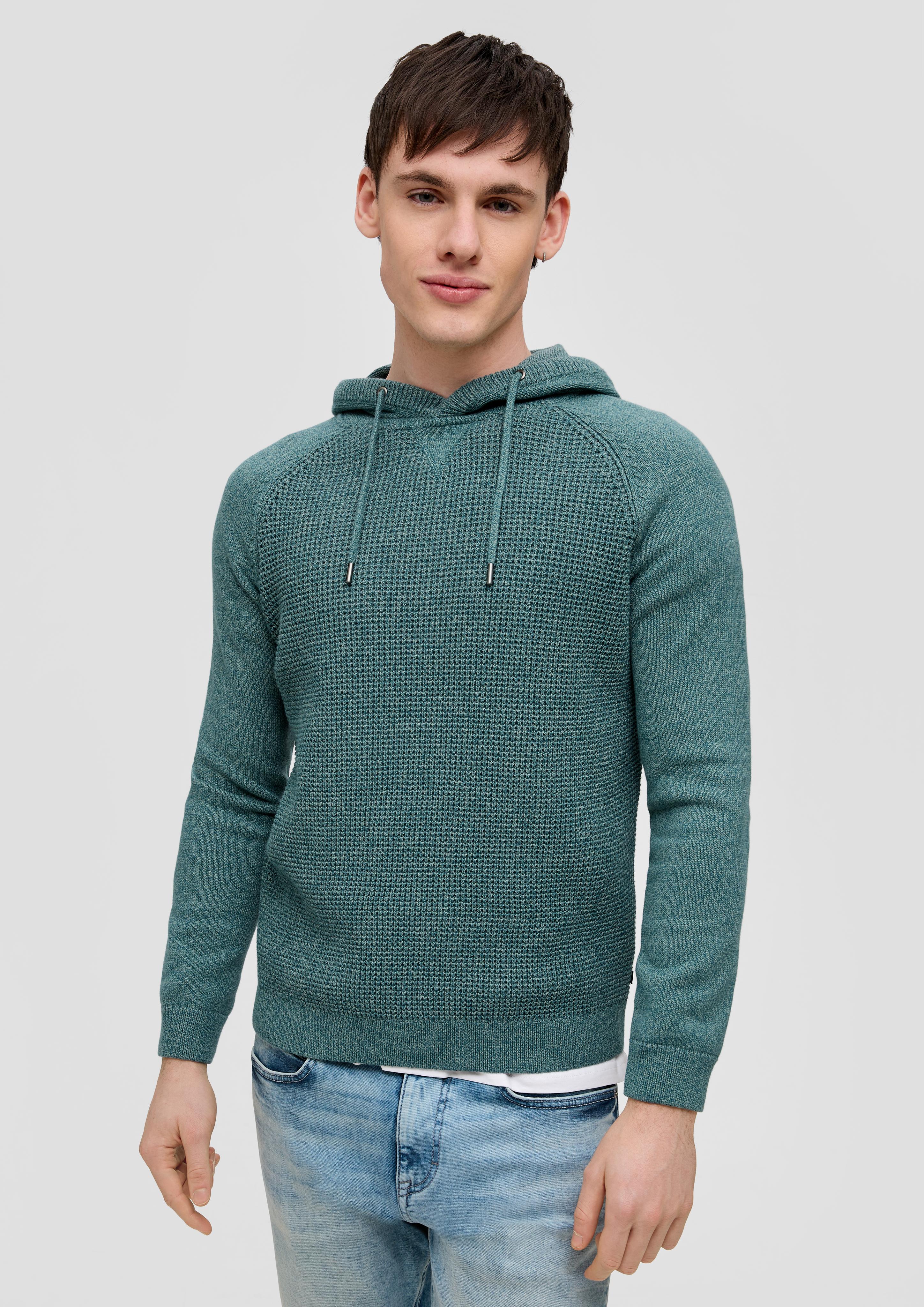 Strickpullover mit Kapuze  2145233-72W0
