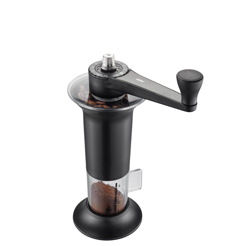 GEFU Kaffeemühle Lorenzo, Keramikmahlwerk, 11 einstellbare Mahlgrade