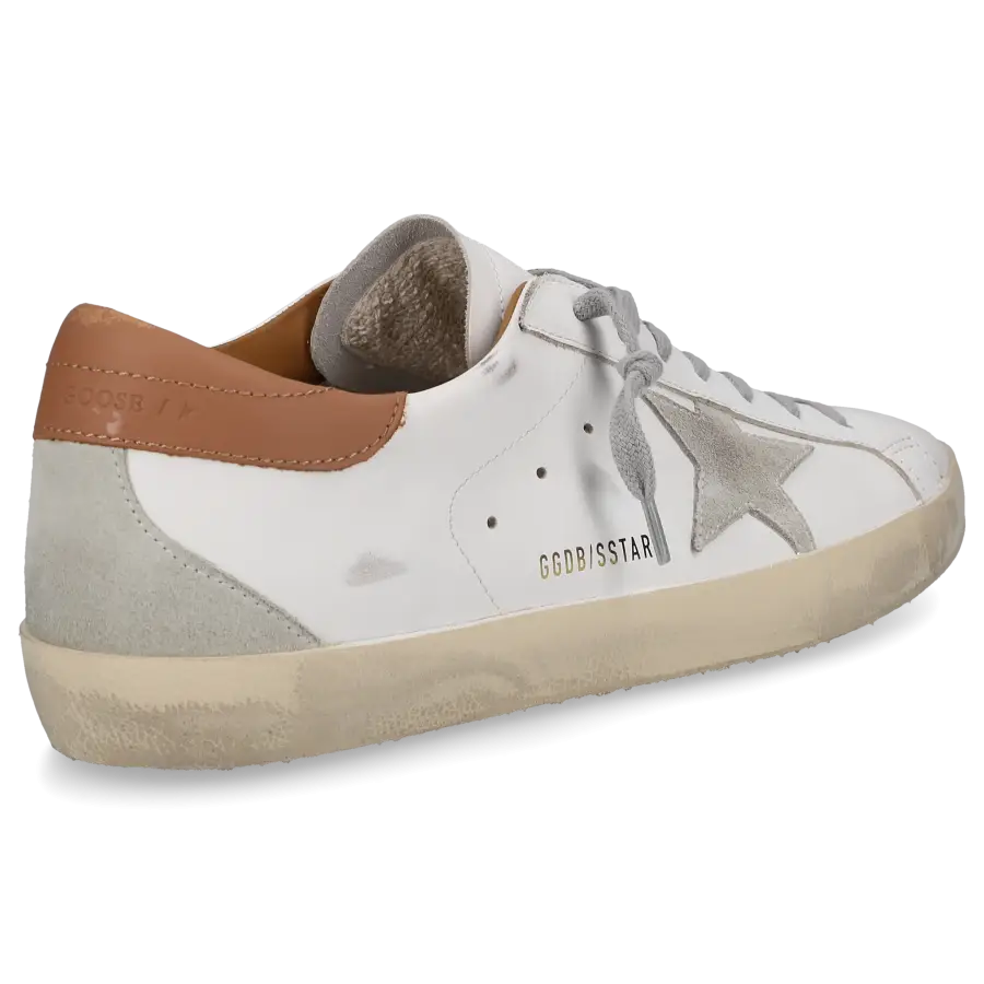 Golden Goose - Sneaker low SUPER-STAR Kalbsleder - weiß