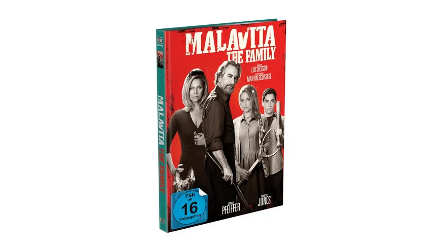 MALAVITA – The Family - 2-Disc Mediabook Cover A (Blu-ray + DVD) Limited 500 Edition