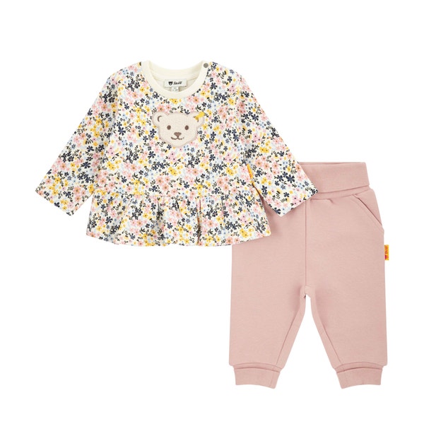 Set Jogger + Sweatshirt, rosa für Mädchen