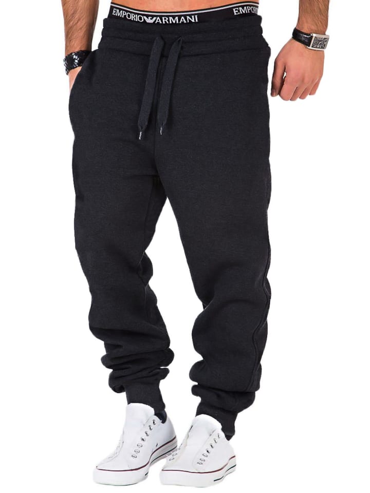 Amaci&Sons Jogginghose CHICAGO in Anthrazit günstig kaufen