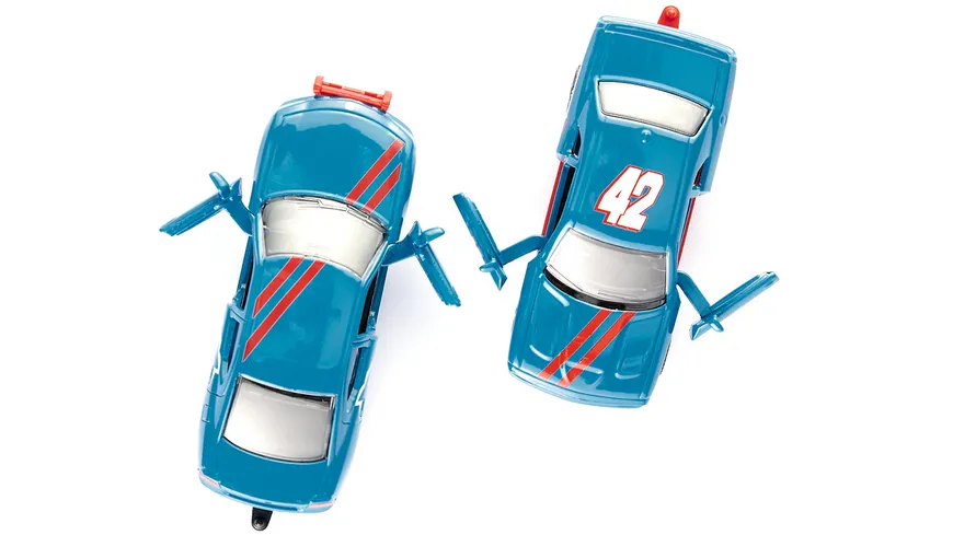 SIKU 2565 Super - Dodge Charger mit Dodge Challenger SRT Racing