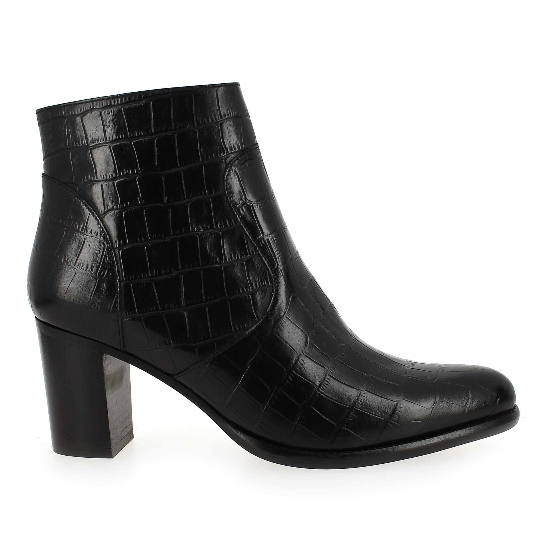 Janie Philip  PACA CROCO - Noir