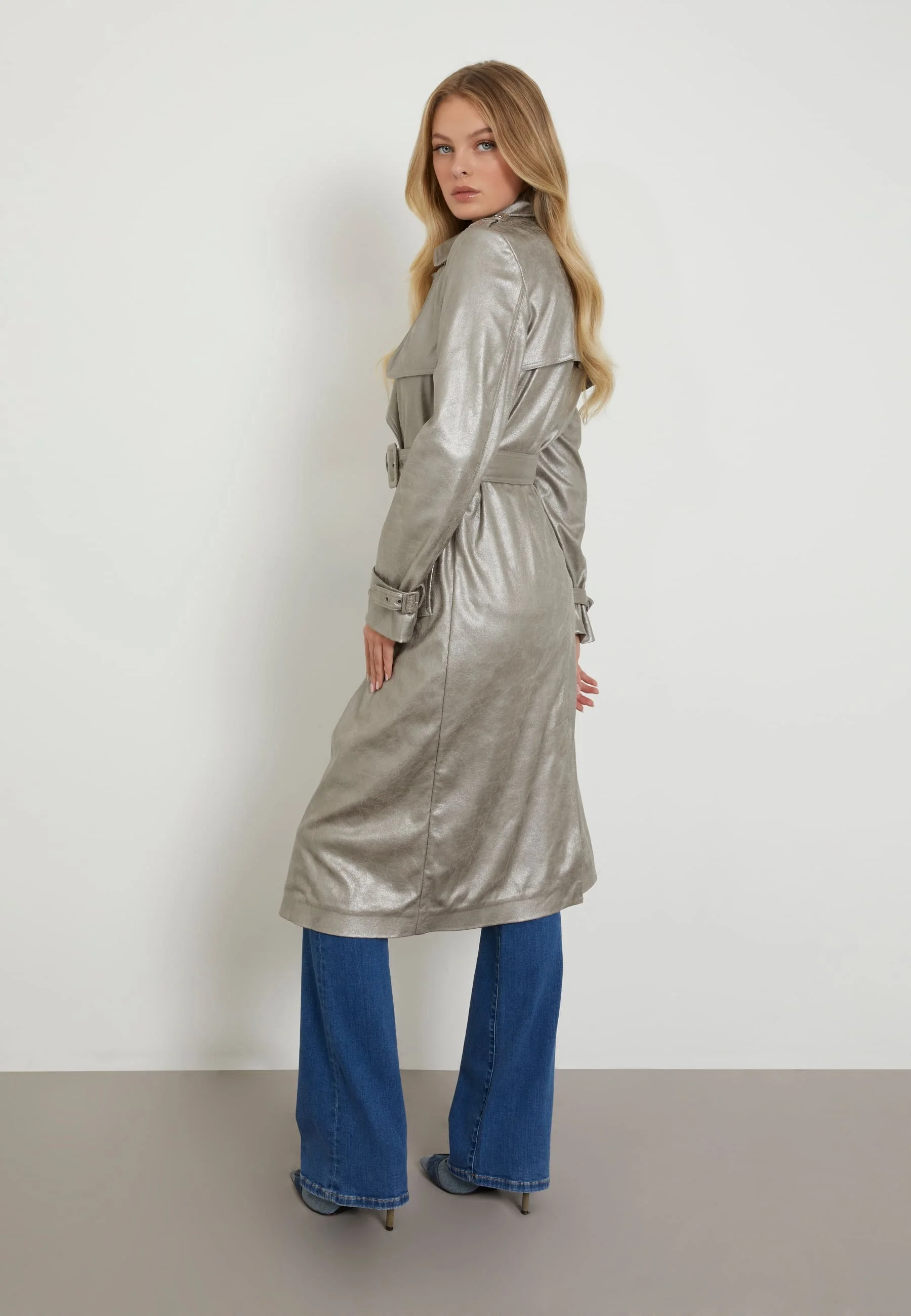 Guess METALLIC - Gabardina