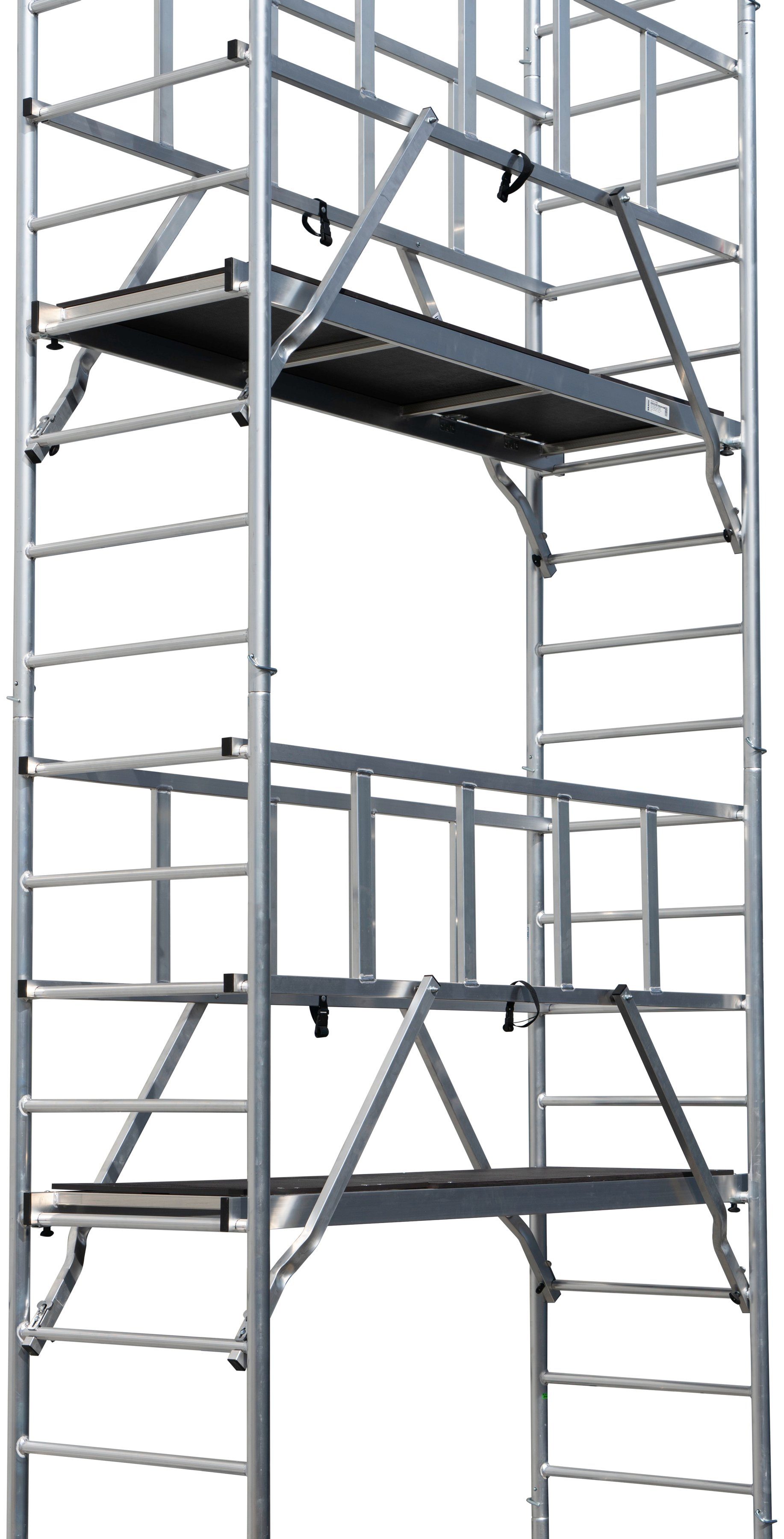 KRAUSE Fahrgerüst ProTec, (Set), Arbeitshöhe: 2,9 Meter