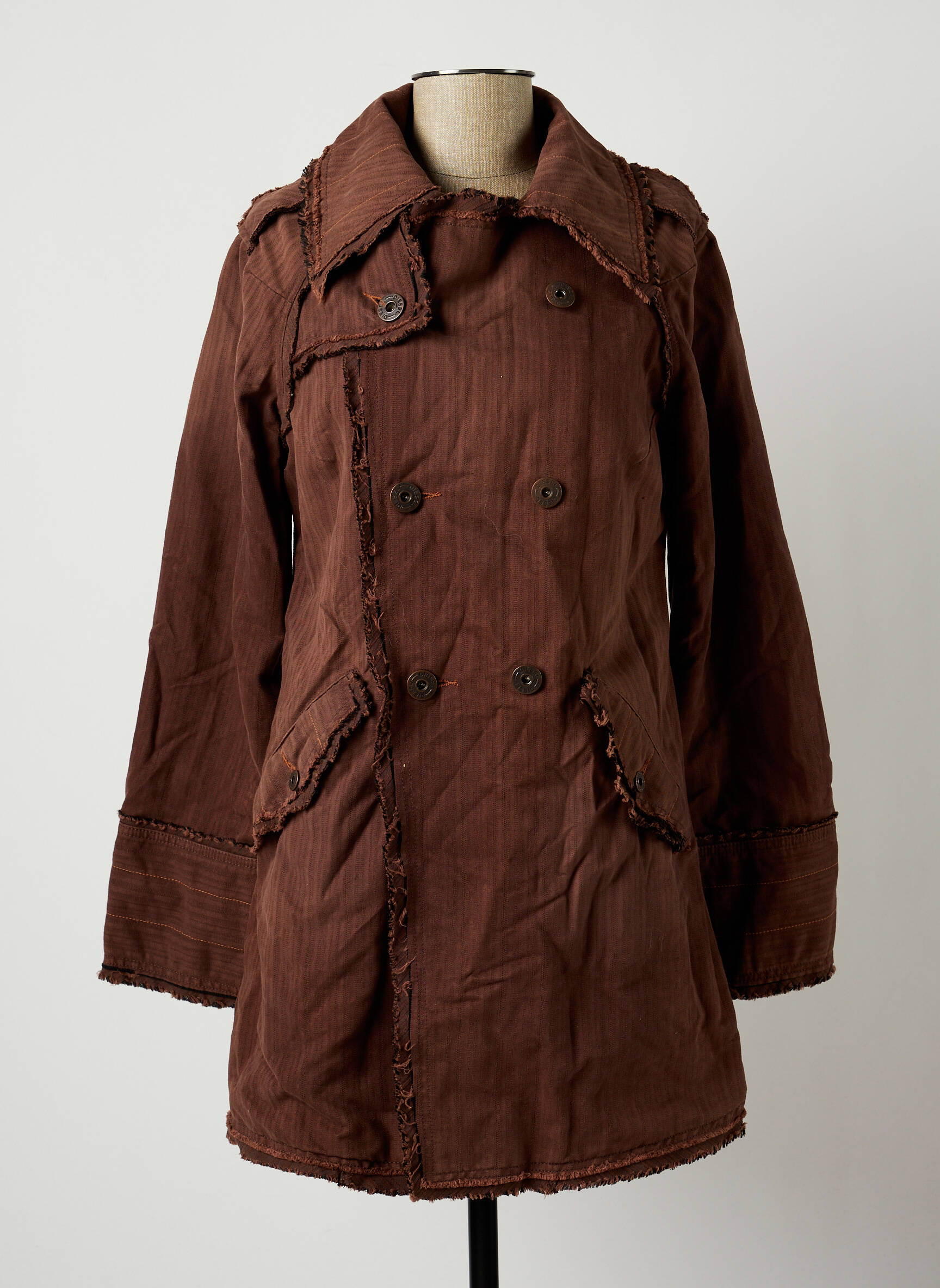 Diesel Manteaux Longs Femme couleur marron